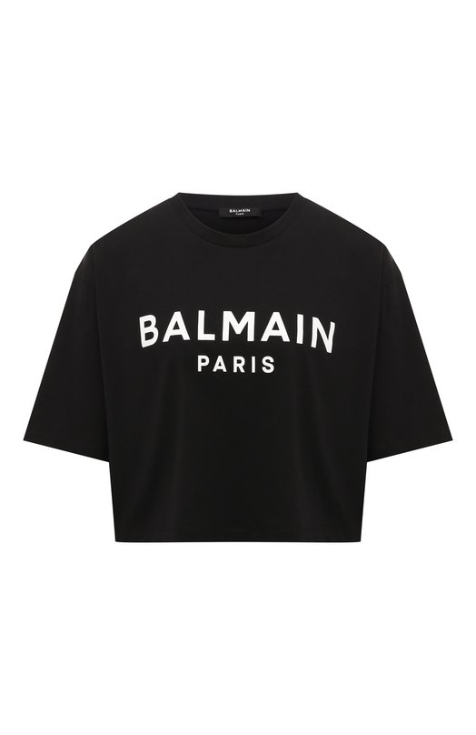 фото Хлопковая футболка balmain