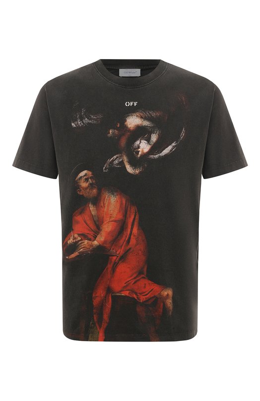 фото Хлопковая футболка off-white