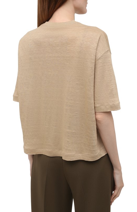 фото Льняная футболка loro piana