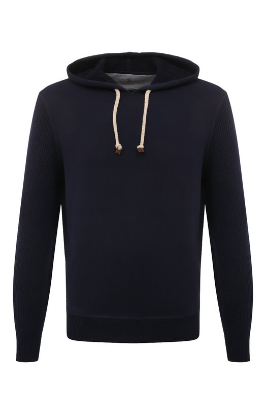 фото Хлопковое худи brunello cucinelli