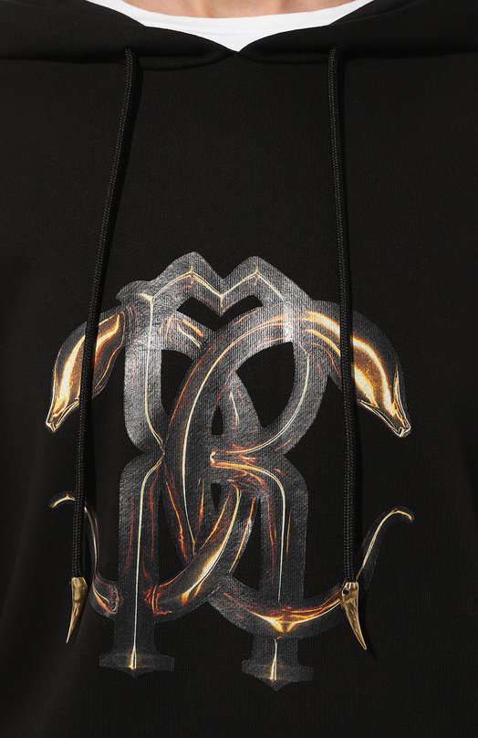 фото Хлопковое худи roberto cavalli
