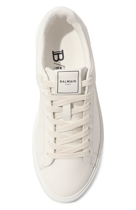 фото Кожаные кеды b-court balmain