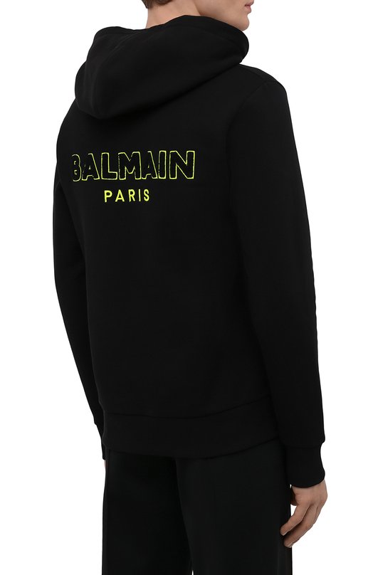 фото Хлопковое худи balmain x rossignol balmain