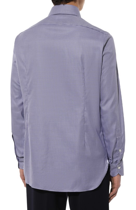 фото Хлопковая рубашка luigi borrelli