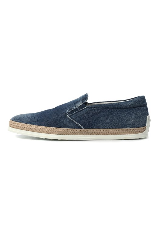 фото Текстильные слипоны tod’s