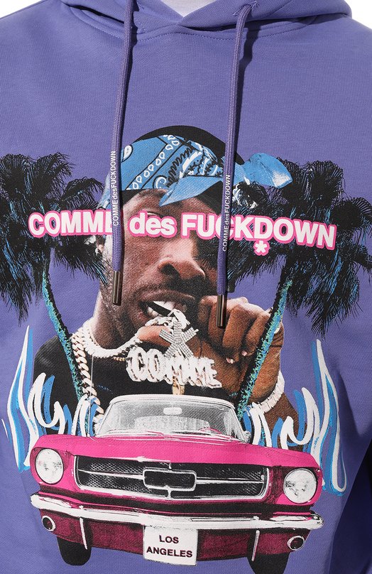 фото Хлопковое худи comme des fuckdown