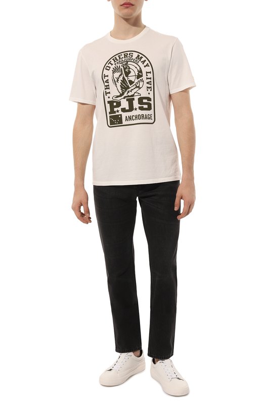 фото Хлопковая футболка parajumpers