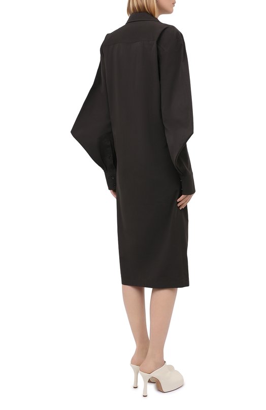 фото Хлопковое платье bottega veneta