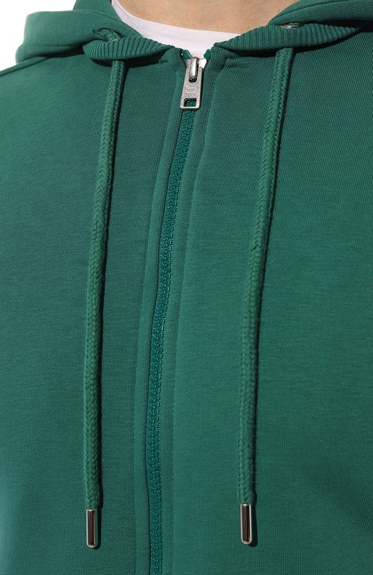 фото Хлопковая толстовка woolrich