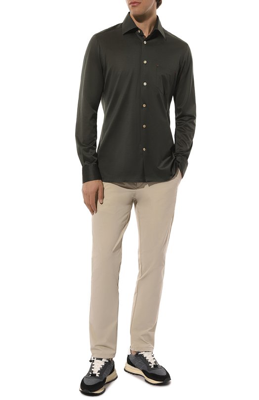 фото Хлопковая рубашка kiton