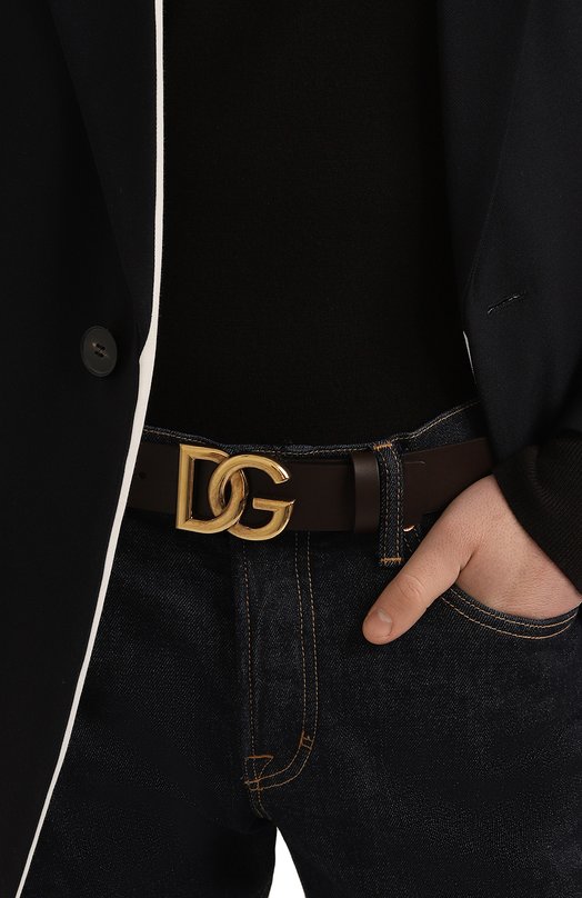 фото Кожаный ремень dolce & gabbana