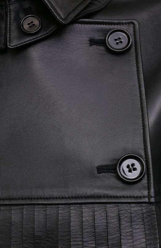 фото Кожаная куртка burberry