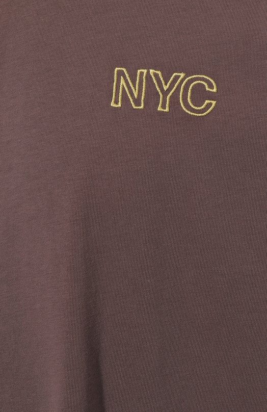 фото Хлопковая футболка heron preston