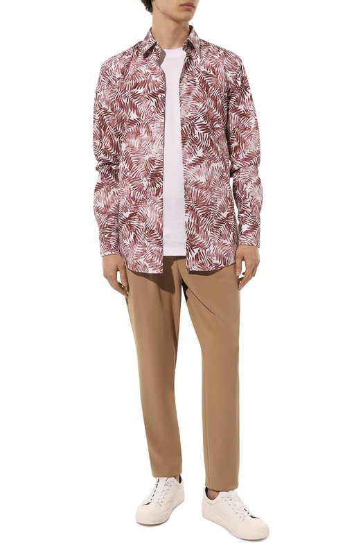 фото Хлопковая рубашка boss