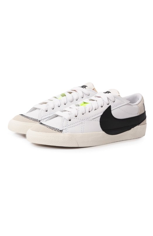 фото Кожаные кеды blazer low 77 jumbo nike