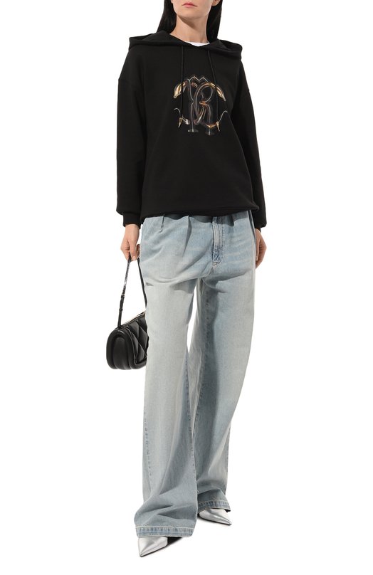 фото Хлопковое худи roberto cavalli