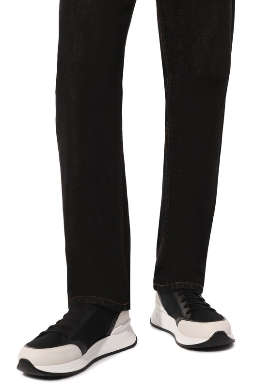 фото Комбинированные кроссовки stefano ricci