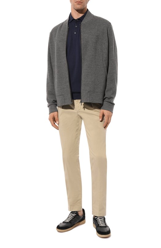 фото Хлопковое поло brunello cucinelli