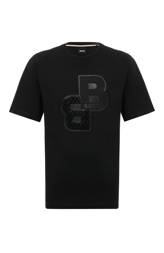 фото Хлопковая футболка boss