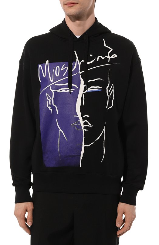 фото Хлопковое худи moschino