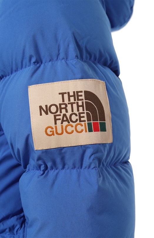 фото Пуховик the north face x gucci gucci