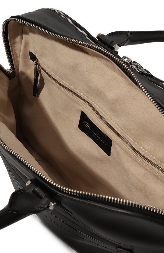 фото Кожаная сумка для ноутбука santoni