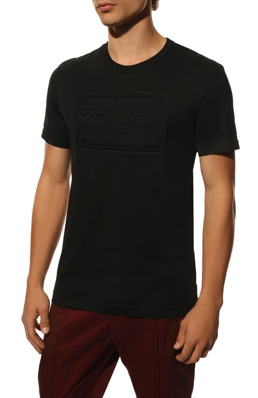 фото Хлопковая футболка dolce & gabbana