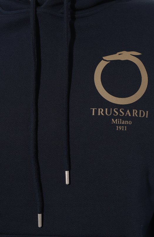 фото Хлопковое худи trussardi