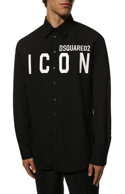 фото Хлопковая рубашка icon dsquared2