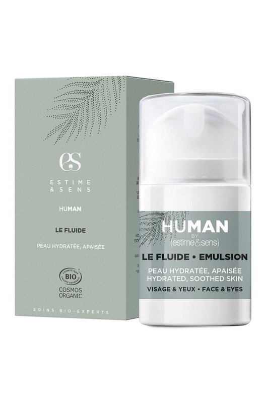 фото Увлажняющий флюид для лица le fluide human emulsion (50ml) estime&sens