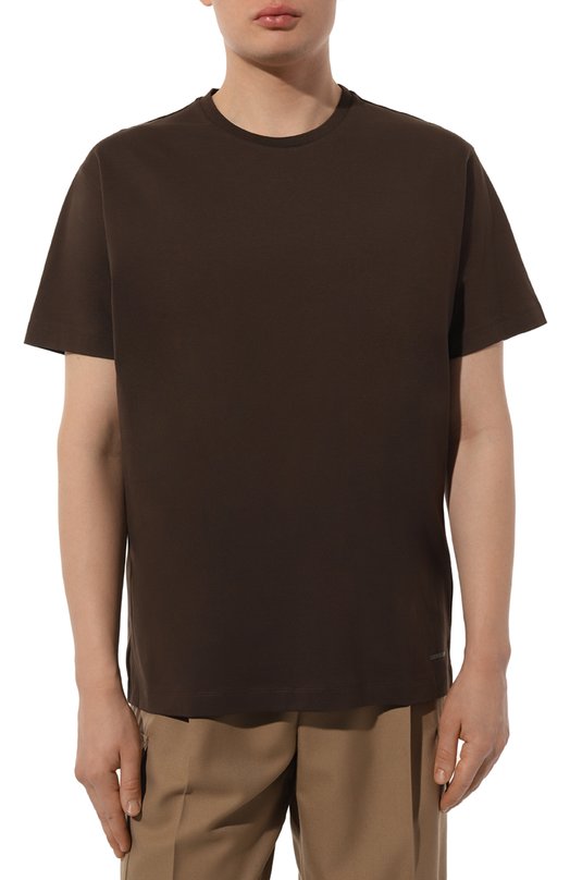 фото Хлопковая футболка corneliani