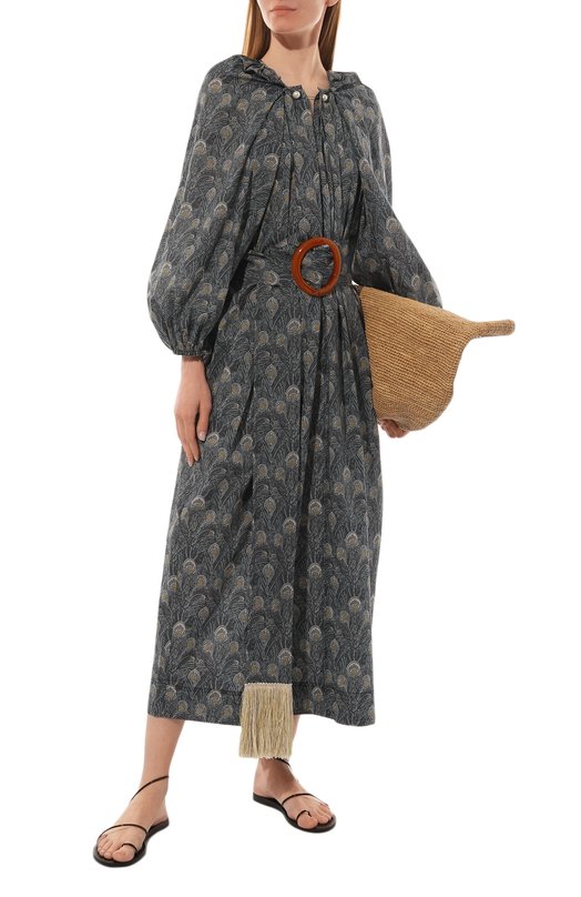 фото Хлопковое платье nackiye