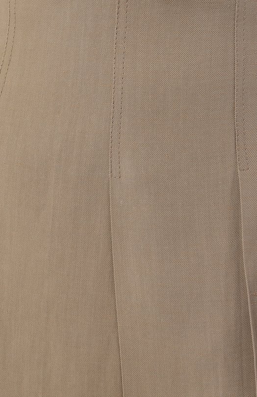 фото Юбка из вискозы и льна brunello cucinelli