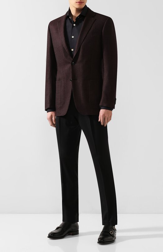 фото Хлопковая рубашка kiton