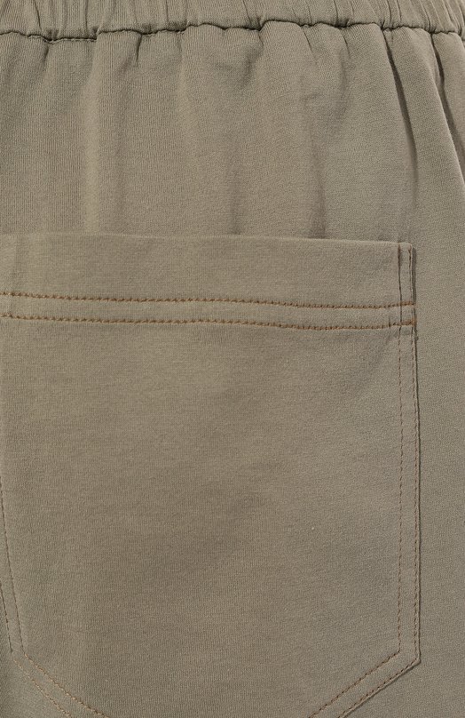 фото Хлопковые шорты brunello cucinelli
