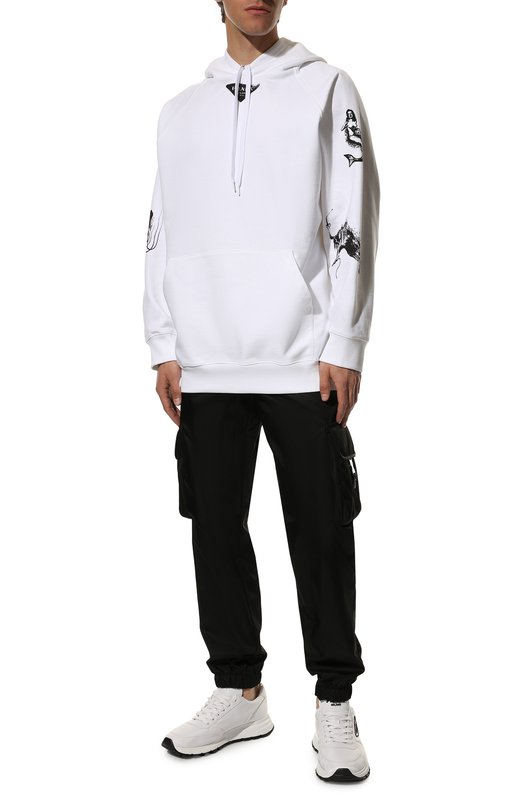 фото Хлопковое худи prada