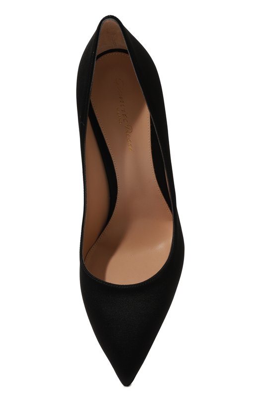 фото Атласные туфли gianvito 105 на шпильке gianvito rossi
