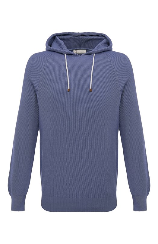 фото Хлопковое худи brunello cucinelli