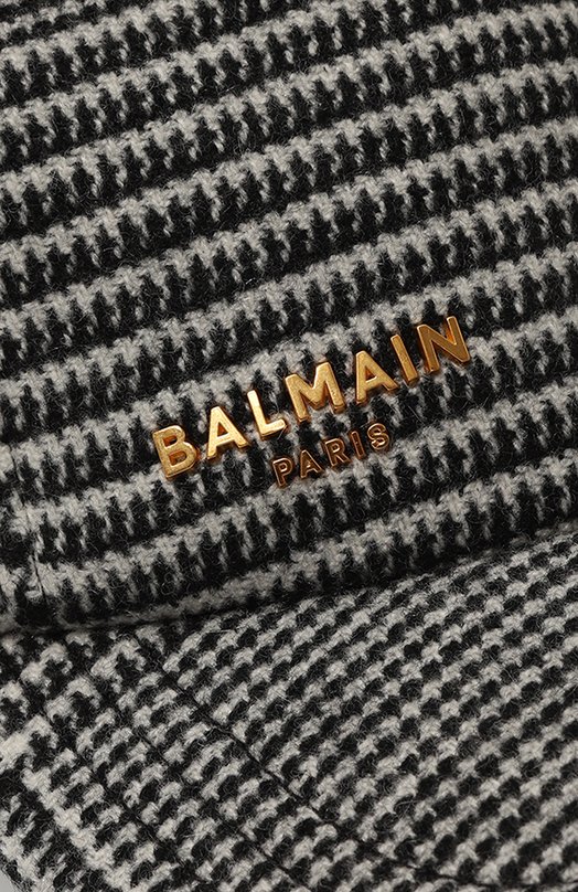 фото Бейсболка из шерсти и кашемира balmain