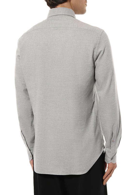 фото Рубашка из хлопка и кашемира corneliani