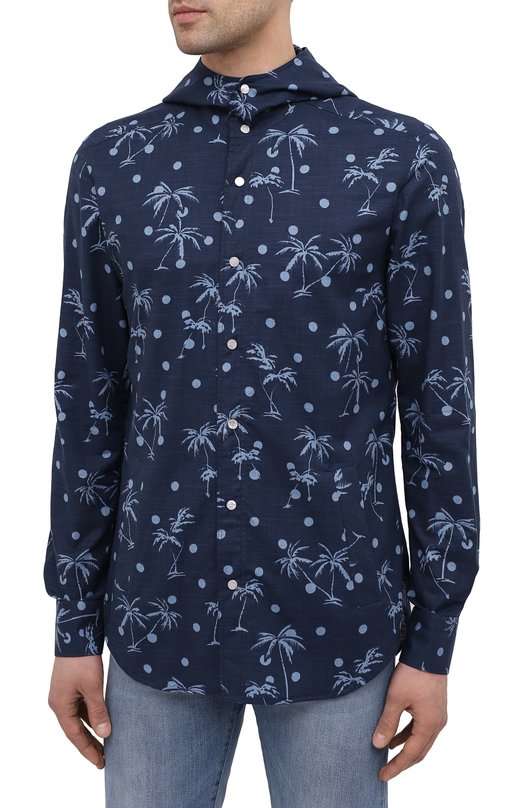 фото Хлопковая рубашка kiton