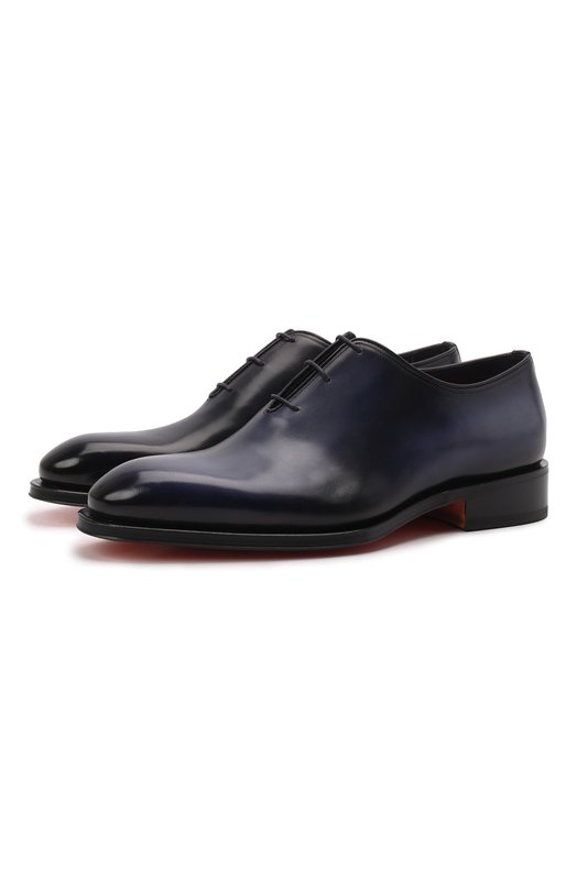 фото Кожаные оксфорды santoni