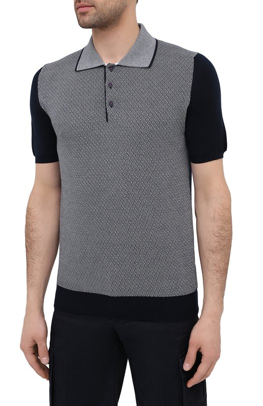 фото Хлопковое поло kiton