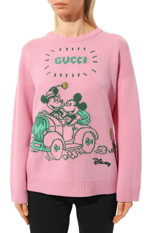 фото Шерстяной свитер disney x gucci gucci