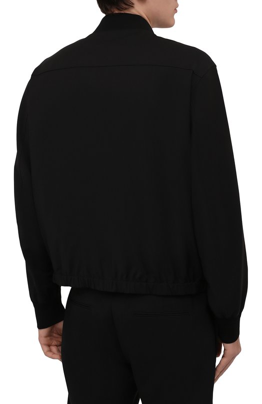 фото Шерстяной бомбер ermenegildo zegna