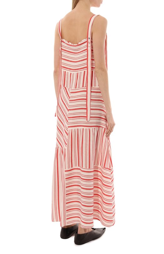 фото Платье изо льна и вискозы boss