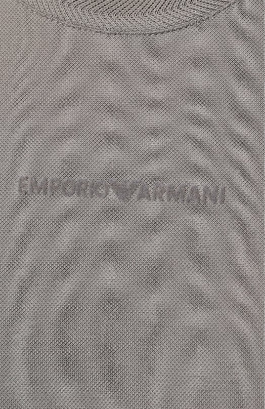 фото Хлопковая футболка emporio armani