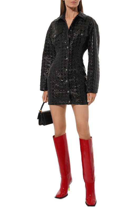 фото Кожаные сапоги msgm