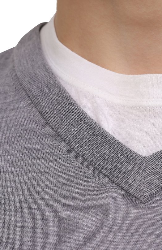 фото Шерстяной пуловер ermenegildo zegna