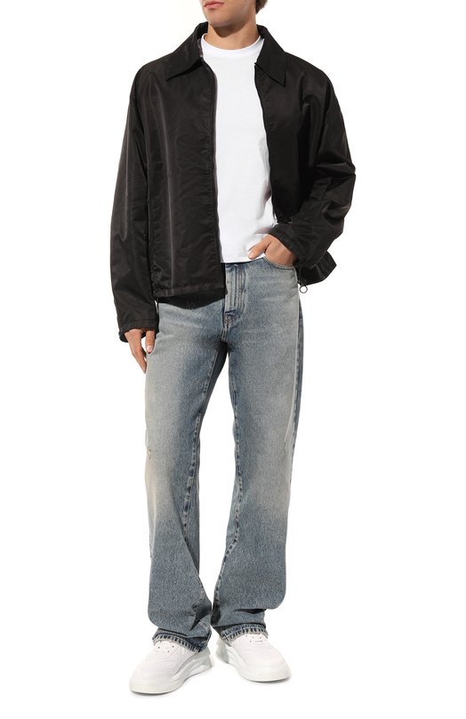 фото Кожаные кроссовки greca odissea versace